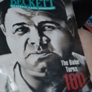 BEKETTBASEBALL CARD MONTHLY FEB,1995
